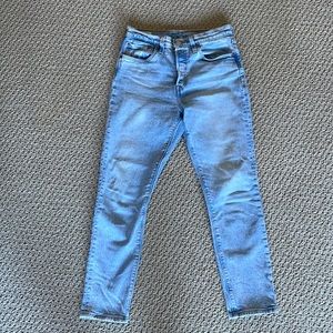 Levi’s 501 skinny’s premium denim jeans
